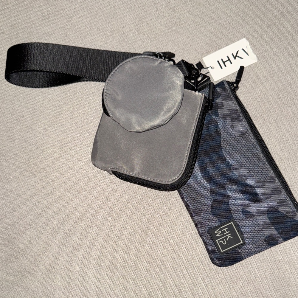 IHKWIP Gray and Black Men's Belt Bag